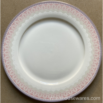 Decal Porselein Salad Plates